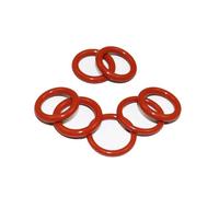Joint d'étanchéité à l'huile, joint l'eau, lot de 10 pièces, diamètre intérieur 20 mm - 100, 28 5,3(Red (10 Pieces),ID 33.5MM-5.3MM)