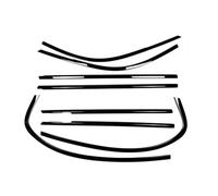 Joint D'étanchéité Accessoires Baguette Décorative Chromée Portières Et Vitres Pour BMW Série 5 Pour M5 G30 2016 2017 2018 2019 2020 2021 2022 2023 Joints