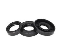 Joint d'étanchéité annulaire à lèvre rainurée en caoutchouc nitrile noir NBR for arbre radial(12PIECES 25X32X4_TC)