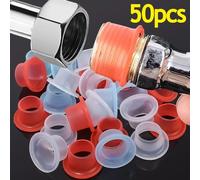 Joint d'étanchéité anti-fuite pour robinet, rondelle en Silicone, ceinture brute, Valve triangulaire, tuyau en caoutchouc, empêche les gouttes, bouchon de fuite White