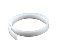 Joint d'étanchéité carré en silicone, 1 pièce, blanc, flexible, for porte de réfrigérateur(1M*10MM*10MM)
