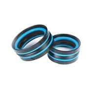 Joint d'étanchéité combiné cinq pièces DAS20/22/25/28/30/32/35 for piston de vérin hydraulique de machine de moulage par injection(275x250x48.3(1pcs))