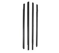 Joint d'Étanchéité Compatible Avec Citroën Pour Elysee 2014 2015 2016 Vitre De Voiture En Caoutchouc Joint D'étanchéité Porte Latérale Joint Extérieur Moulage Garniture Pièces Automobiles(Black)
