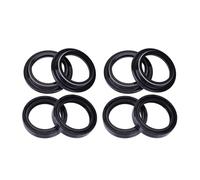 Joint d'étanchéité d'amortisseur de fourche avant 41x54x11, cache-poussière 41/54 for ZX D1-D2-D3-E1 ZX6 ZZ-R600 ZR7(4pc Seal 4pc Cover)