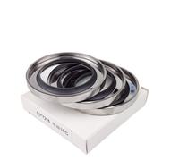 Joint d'étanchéité d'arbre en acier inoxydable 304, 50/52/53/54 x 65/68/70/72/75/80 8/10/12 mm, 1 pièce(50X80X12)