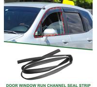 Joint D'Étanchéité De Canal De Course De Fenêtre De Porte de Voiture, De Course De Verre de Voiture, Pour Honda Fit 2007-2008, Caoutchouc, Avant Gauche, N°72275Saa003, Noir, 1 Pc