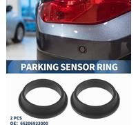 Joint D'Étanchéité De Capteur De Stationnement, Bague De Capteur De Recul De Stationnement No.66206923000 Pour Bmw 128I 2008-2013 Noir, 2 Pièces
