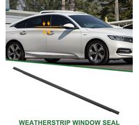 Joint D'Étanchéité De Fenêtre, Joint De Garniture De Fenêtre, Pour Honda Accord 2018-2020, PVC, Avant Gauche, No.72450Tvaa01, Noir, 1 Pièce.