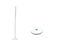 Joint d'étanchéité de porte en silicone magnétique serpentin for lave-linge à chargement frontal (pièce de rechange)(43mm White)