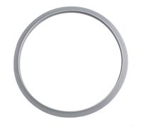 Joint d'étanchéité de rechange en silicone pour autocuiseur 22 cm, résistant à la chaleur, caoutchouc élastique pour couvercle hermétique, compatible avec modèles 21.5016.2100 en gris
