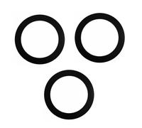 Joint d'étanchéité de rechange KW676756 3x Rubber Sealing Seal Gasket Ring compatible with Kenwood Cutter Blade Assembly