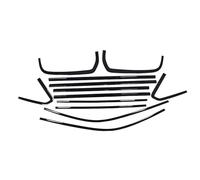 Joint D'étanchéité De Vitre Portière Pour Dodge Pour Ram 1500 (2019-2025) Moulure Décorative Extérieure Noire Brillante Étanchéité Fenêtre Portiere