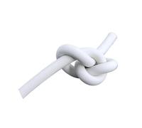 Joint d'étanchéité du cordon Cordon moussant blanc VMQ, diamètre 1-25 mm, bandes d'étanchéité en mousse, longueur 2 m, bande ronde caoutchouc de silicone, 1 pièce(6mm)