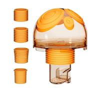 Joint D'Étanchéité Égout - 6.5 Cm Anneau De Scellage en Silicone, Bouchon De Tuyau De Vidange | Anti-Odeur Anti-Fuite pour Salle De Bain Cuisine Machine À Laver Connecteur De Tuyau Bleu