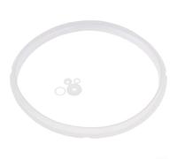 Joint d'étanchéité en caoutchouc de silicone de 22 cm pour autocuiseur électrique de 5 à 6 L, pièce de rechange transparente avec diamètre extérieur de 24 cm