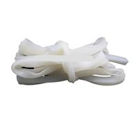 Joint D'étanchéité En Caoutchouc De Silicone Forme U, 1/3 Mètre, Solide, Blanc, For Fenêtre, Porte Voiture Bandes d'étanchéité transparentes(12 x 18 x 18 mm,1 Meter)