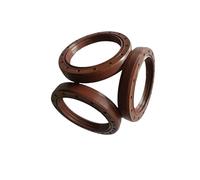 Joint d'étanchéité en caoutchouc fluoré avec squelette en fer, double lèvre, for arbre rotatif - ID 48-58 mm, for machines automobiles, 1 pièce(48x65x8)