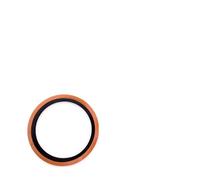 Joint d'étanchéité en caoutchouc for tuyau d'huile hydraulique haute pression, assortiment de joints toriques en NBR, métal et cuivre, for la prévention des fuites, 1 pièce(M48)