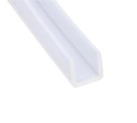 Joint d'étanchéité en caoutchouc for vitre, profilé en U, for porte de douche, en silicone, for bordure de vitrage, 1 pièce (22 mm x 18 mm x 1 mètre)(14MMX2MMX5METERS)