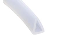 Joint d'étanchéité en caoutchouc for vitre, profilé en U, for porte de douche, en silicone, for bordure de vitrage, 1 pièce (22 mm x 18 mm x 1 mètre)(12MMX15MMX1METER)