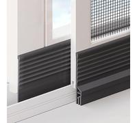 Joint d'étanchéité en caoutchouc, Garde-goutte en caoutchouc auto-adhésif for fenêtres et portes, plusieurs tailles multicolores(Black,8m)