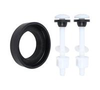 Joint d'étanchéité en caoutchouc mousse à installation rapide pour toilettes - Design étanche - Quincaillerie de salle de bain - Toutes marques - Anneaux d'étanchéité solides