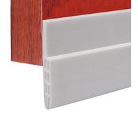 Joint d'étanchéité en caoutchouc pour éviter l'insonorisation, joint de porte de support auto-adhésif de bande de porte en caoutchouc de silicone de 100 cm pour l'écart de porte de fenêtre autour du b