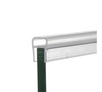 Joint d'étanchéité en caoutchouc pour porte de dou Bande d'étanchéité transparente en caoutchouc de Silicone 1M 6-12mm for porte fenêtre et écran de bain(U Shape,12mm)