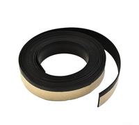 Joint d'étanchéité en caoutchouc pour porte de voiture - 4 m - Pour pare-brise latéral - Bande d'isolation acoustique étanche pour joints avant et arrière - Noir
