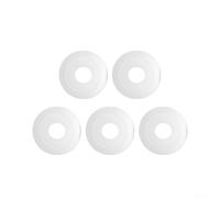 Joint d'étanchéité en caoutchouc pour robinet de chasse d'eau Siamp Skipper 45 Storm 33A - Anneau en silicone de 7,2 cm de diamètre - Pièce de rechange blanche (1 pièce)