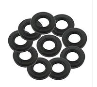 Joint d'étanchéité en Caoutchouc pour Vilebrequin, 10 Joints d'étanchéité Squelette de Type TC, Joints radiaux d'arbre en Caoutchouc Noir NBR (10 x 20 x 5 mm)