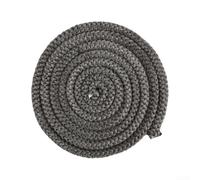 Joint d'étanchéité en fibre de verre pour four, cheminée, chaudière, conduit de cheminée, cordon d'étanchéité de porte de cheminée de 8 mm à 16 mm, longueur de 2,5 m, résistant à la chaleur (2,5 m x 8