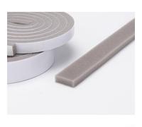 Joint d'étanchéité en mousse pour portes et fenêtres, mousse de polyuréthane de 10 mm pour réduire le bruit et bloquer les courants d'air et la poussière, dos pour une installation facile