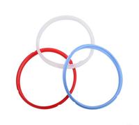 Joint d'étanchéité en silicone à code couleur pour anneaux pour InstaPot 3 joints pour améliorer l'expérience de cuisson et éviter le mélange des saveurs (6 QT)
