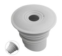 Joint d'étanchéité en silicone amélioré pour anneau avec 7 couches, diamètre réglable de 35 à 75 mm, anti-fuite et anti-débordement pour canalisations de cuisine et de salle de bain (35 à 40 mm)