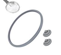 Joint d'étanchéité en silicone de 22 cm pour autocuiseur - Bague d'étanchéité pour modèles Compatible avec WMF Perfect/Perfect Plus/Ultra/Pro, pièce de rechange pour améliorer l'étanchéité de cuisson