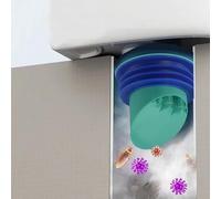 Joint d'étanchéité en silicone pour bride de WC avec triple étanchéité pour bloquer efficacement les égouts et les insectes, fabriqué en PVC résistant aux eaux usées