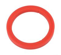 Joint d'étanchéité en silicone pour cafelat E61 - 8 mm - Pour machine à expresso - Pour toutes les machines à café modernes E61 - Rouge - Joint résistant à la chaleur de qualité alimentaire