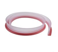 Joint d'étanchéité en silicone pour salle de bain, douche, entrée et protection du sol contre les éclaboussures (transparent)