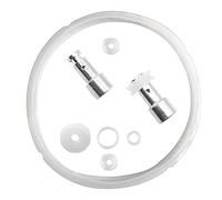 Joint d'étanchéité en silicone transparent + joint d'autocuiseur + flotteur de rechange universel pour modèles 5/6 quarts