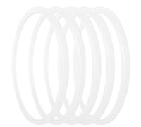 Joint d'étanchéité en Silicone Universel pour Autocuiseur de Remplacement en Acier Inoxydable Diamètre Intérieur 20 cm Modèle Commun Fabriqué en Matériau de Qualité