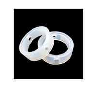 Joint d'Étanchéité en Silicone VMQ Nourriture 1 Pièce, Anneau de Remplacement Sanitaire pour Soupape Papillon 3 Colliers 1,5"-8", pour Système de Tuyauterie Inox(38mm-B)