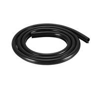 Joint d'étanchéité en T pour fenêtre - Bulle de 7 mm - Pour fente de 5 mm - Longueur : 1 m - Noir