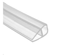 Joint d'étanchéité Flexible en Caoutchouc pour Porte de Douche en Verre sans Cadre, 3 m, 305 cm, pour fenêtre de Balcon de Salle de Bain (Angle 8 mm)