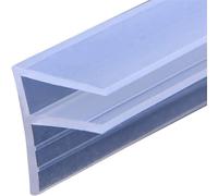 Joint d'étanchéité Flexible en Caoutchouc pour Porte de Douche en Verre sans Cadre, 3 m, 305 cm, pour fenêtre de Balcon de Salle de Bain (Angle 8 mm)