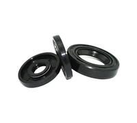 Joint d'étanchéité for arbre, 10 pièces, TC-25 x 62 7/TC-25 8/TC-25 10/TC-25 12, double lèvre recouverte de caoutchouc avec ressort(25x62x10)