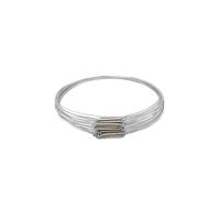 Joint d'étanchéité for tambour de machine à laver, joint de porte, ressort de fixation, compatible avec LG(40Cm 1pcs)