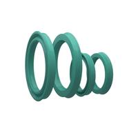Joint d'étanchéité hydraulique en polyuréthane vert pour arbre d'alésage, Diamètre intérieur 35mm Diamètre extérieur 43mm Épaisseur 6mm, 5 pièces