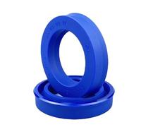 Joint d'étanchéité hydraulique radial for arbre de piston, diamètre intérieur 8-19 mm, 5 pièces, en polyuréthane, à lèvre simple, en U(16x24x8(5pcs))