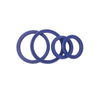 Joint d'étanchéité hydraulique UN ID en polyuréthane PU for tige de piston radiale, joint à lèvre en U/Y(30x43x6.5mm 2pcs)